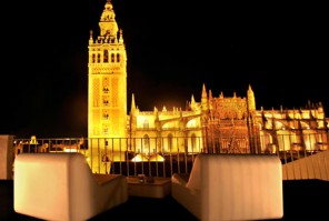 Terraza del hotel EME de Sevilla