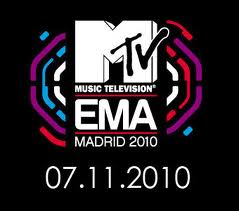 Logotipo del evento musical MTV EMA Madrid 2010